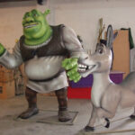 figura de shrek y asno