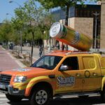 vehículo promocional de Shandy Cruzcampo